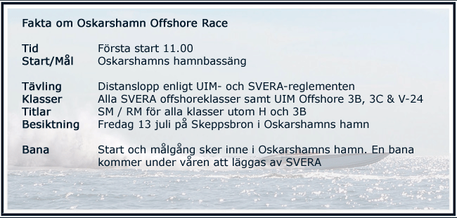 Oskarshamn Offshore Race